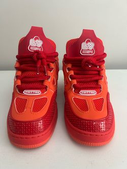 Louis Vuitton LV Skate Sneakers Red
