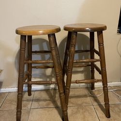 Wooden Bar stools