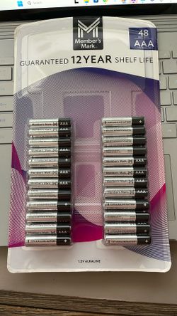 48 Count AAA Batteries 