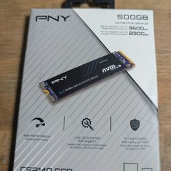 PNY CS2140 500GB Internal m2 Gen3 SSD