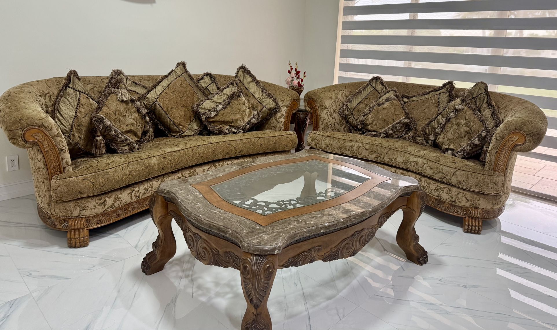 Formal Living Room Sofa Set For Sale