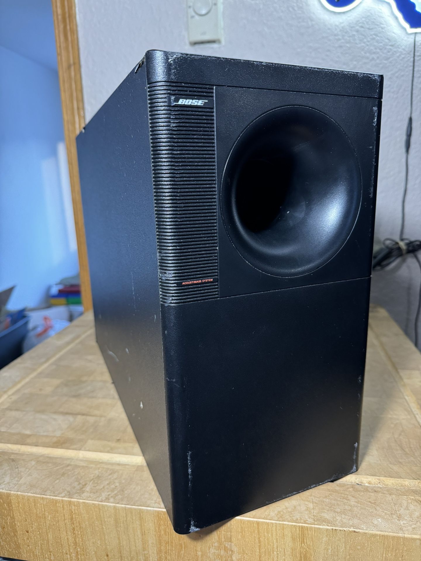 Bose Acoustimass 15 Series II Subwoofer (Black) Subwoofer Tested