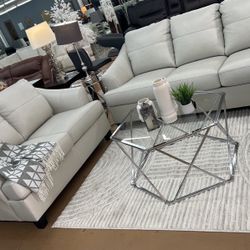 Leather Sofa & Loveseat!