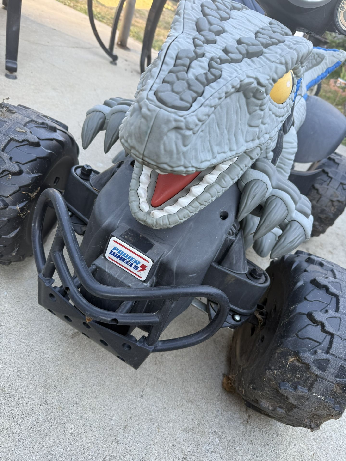 Power Wheels Jurassic World Dino Racer 12V Ride On Vehicle