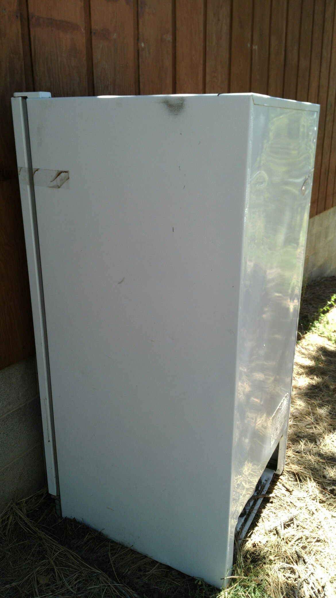 Tappin upright freezer not working