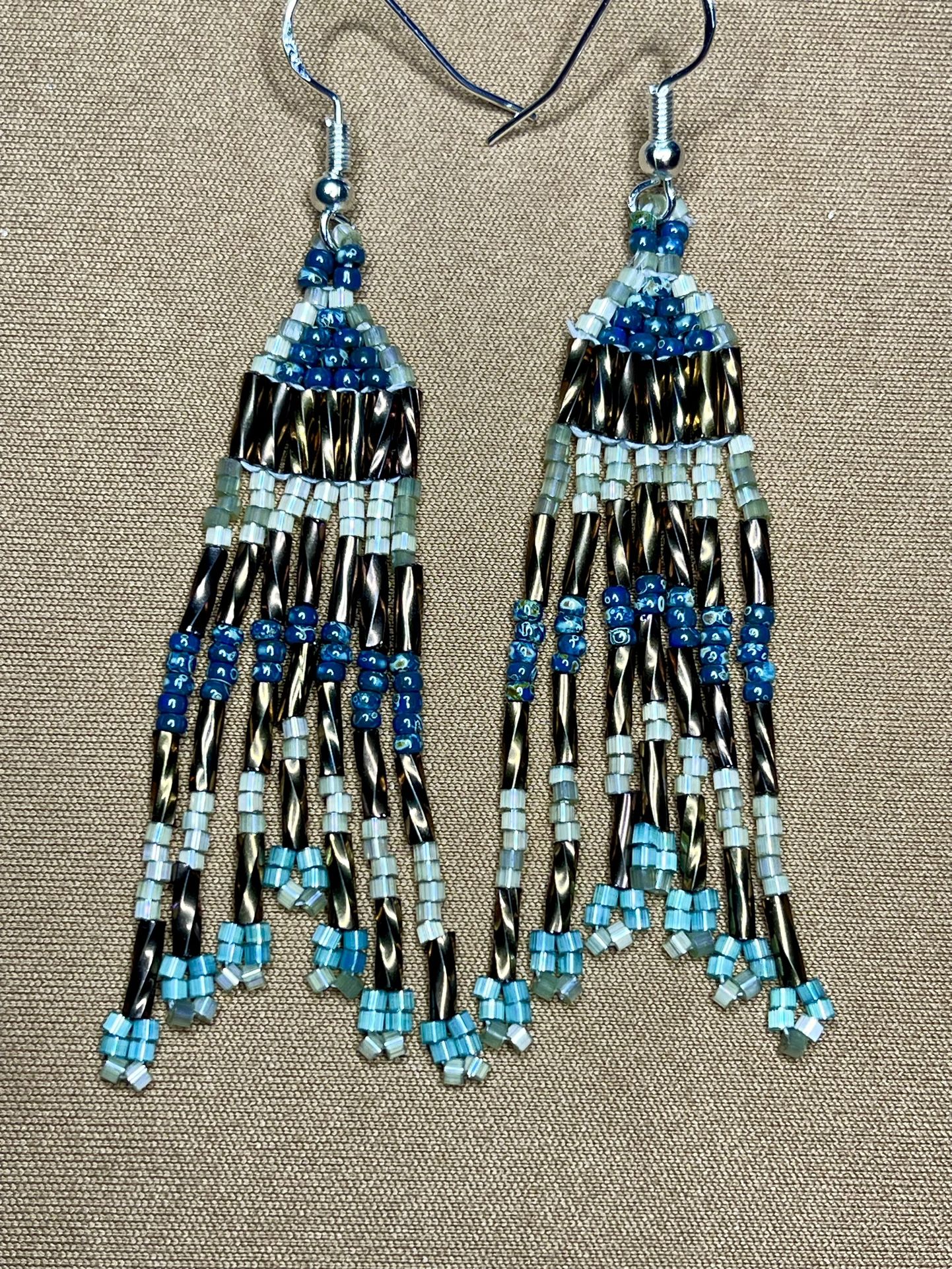 Native American Style Earring And Bracelet Set
