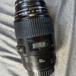 Canon EF 100mm 2.8 Ultrasonic Lens