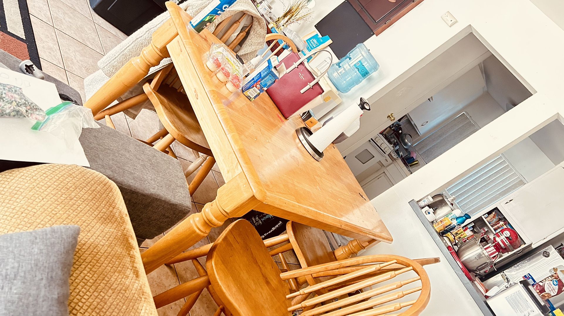 Dining Table And 4 Chairs