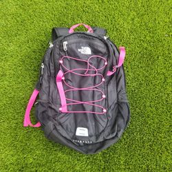  North Face Borealis Backpack - Black & Pink
