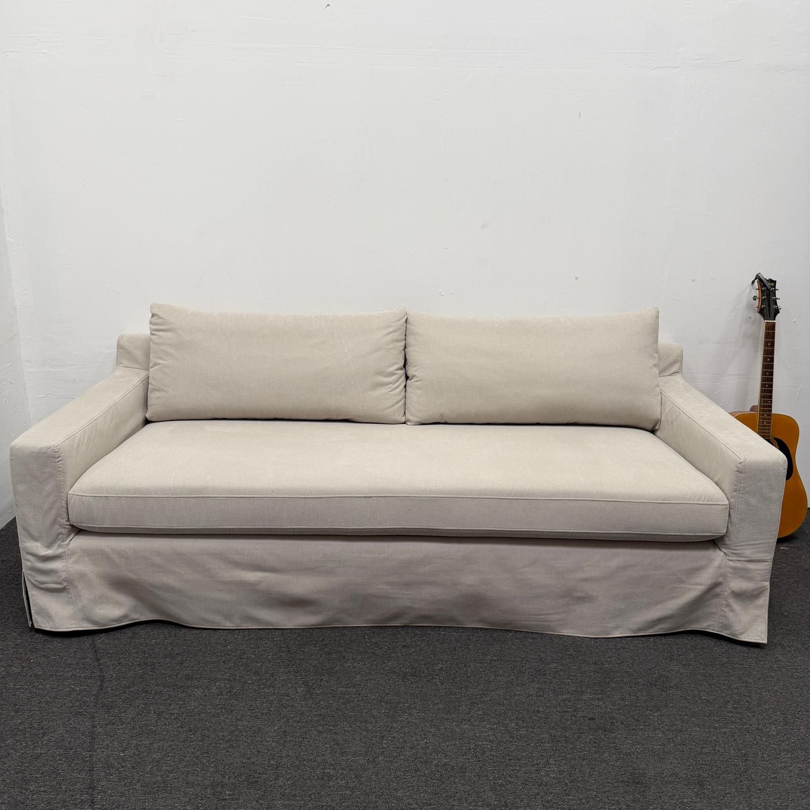 *Brand New* Sloan Slipcovered 2-Seat Sofa (Deep Seat 40" upgrade) - Can Deliver - Half Priced $1,250