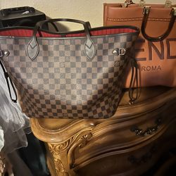Louis Vuitton Purse And Fendi Purse For Sale