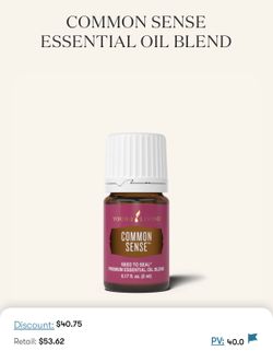 Common sense 5 mL Young Living Essential Oils