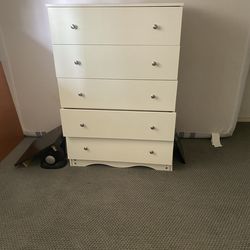White dresser
