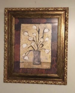 Big Framed wall art W 31 1/4 H 37 1/2