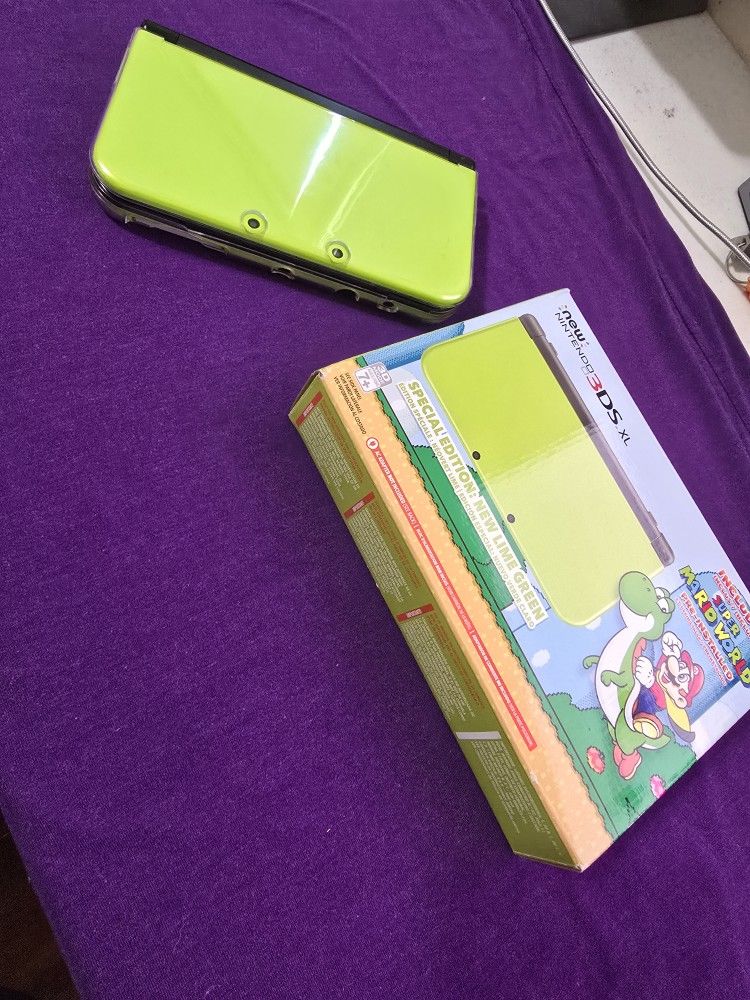 New Nintendo 3DS XL Lime Green
