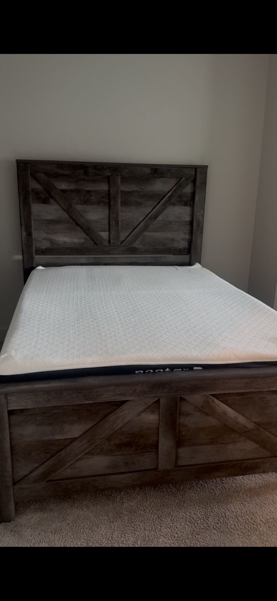 Bedroom + Living Room Set – Bed, Sofa, TV Stand, Tables (PLEASE READ DESCRIPTION)
