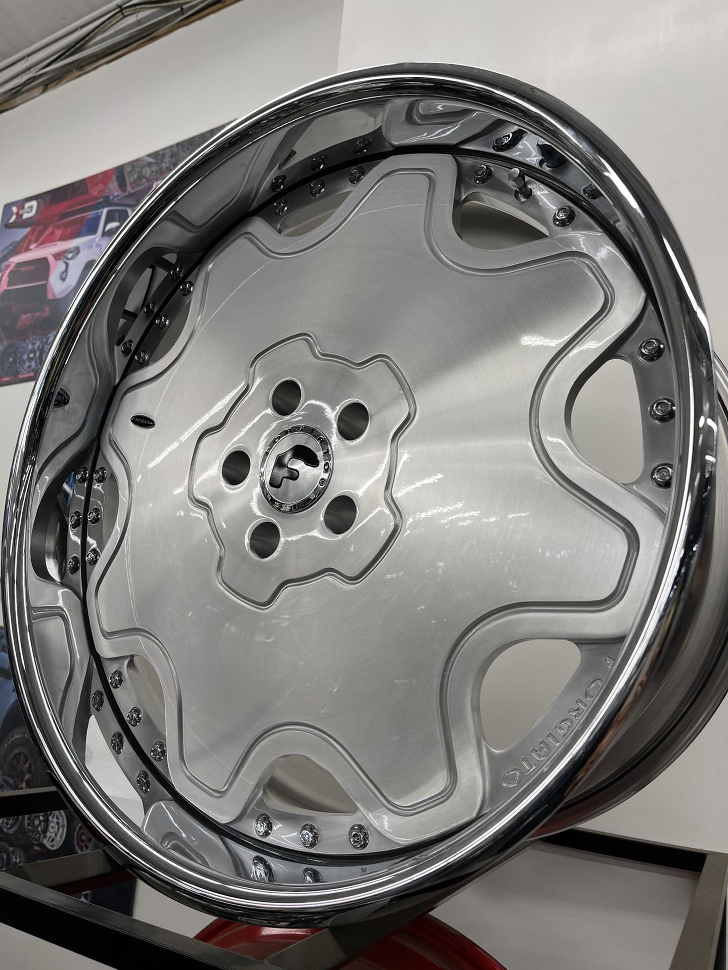 22” Staggered Forgiato Fiore Fits Most 5 Lug Cars