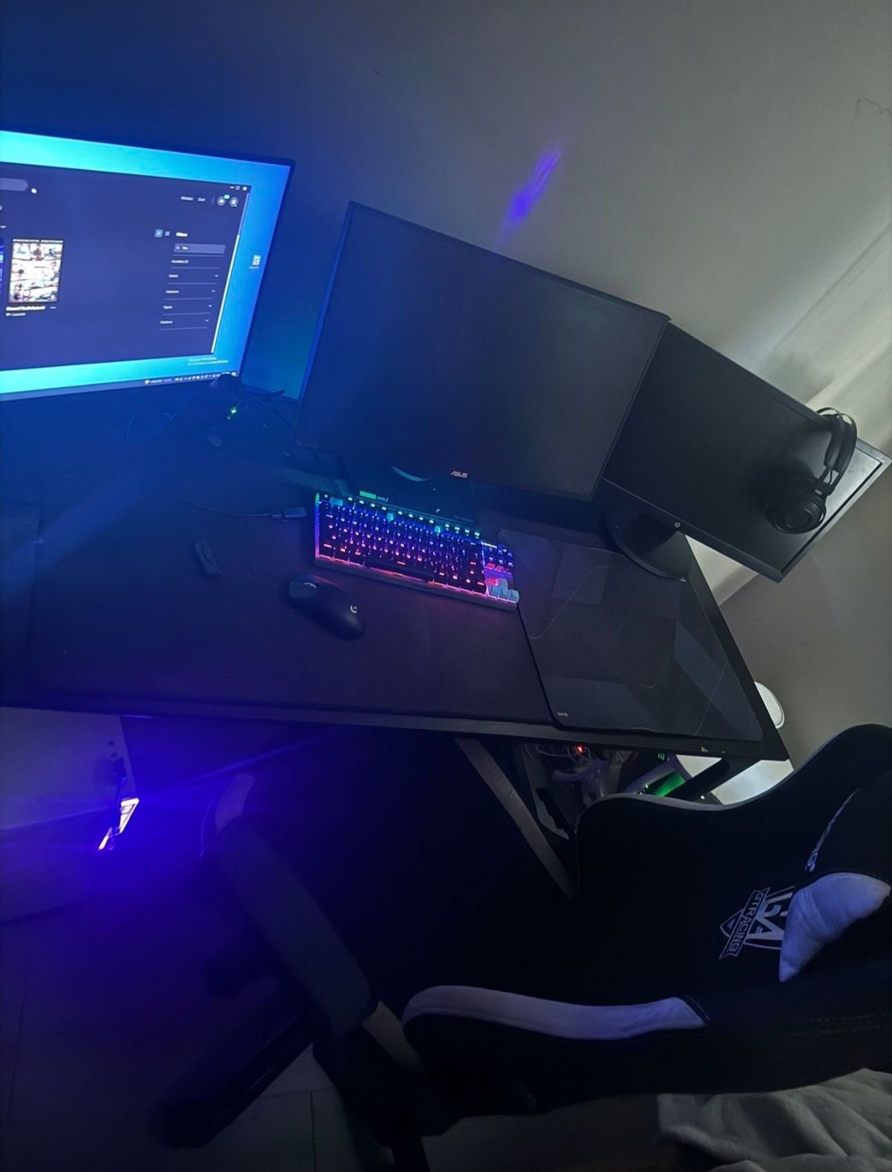 PC GAMING SETUP( EVERYTHING + Chair And desk