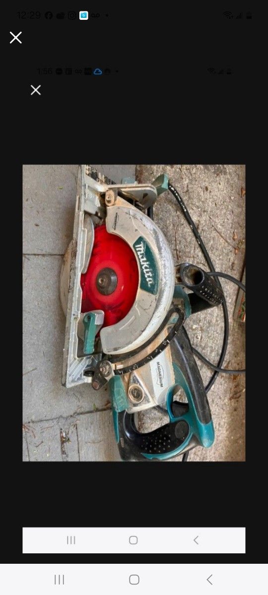 Makita Circular Saw Perfect Condition 90.00