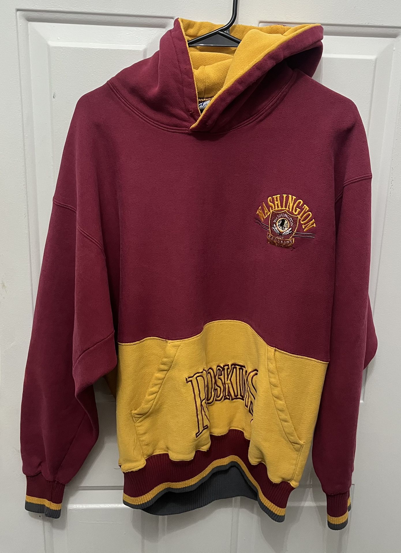 NFL Classic Team Collection Washington Redskins 90’s Hoodie - XL