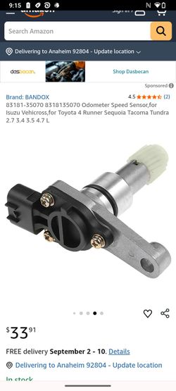BANDOX Odometer Speed Sensor 83181-35070