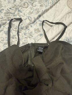 Hunter Green Shorts Romper