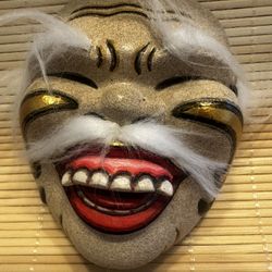 Balinese Topeng mask, Hand Carved  Balinese Topeng mask,