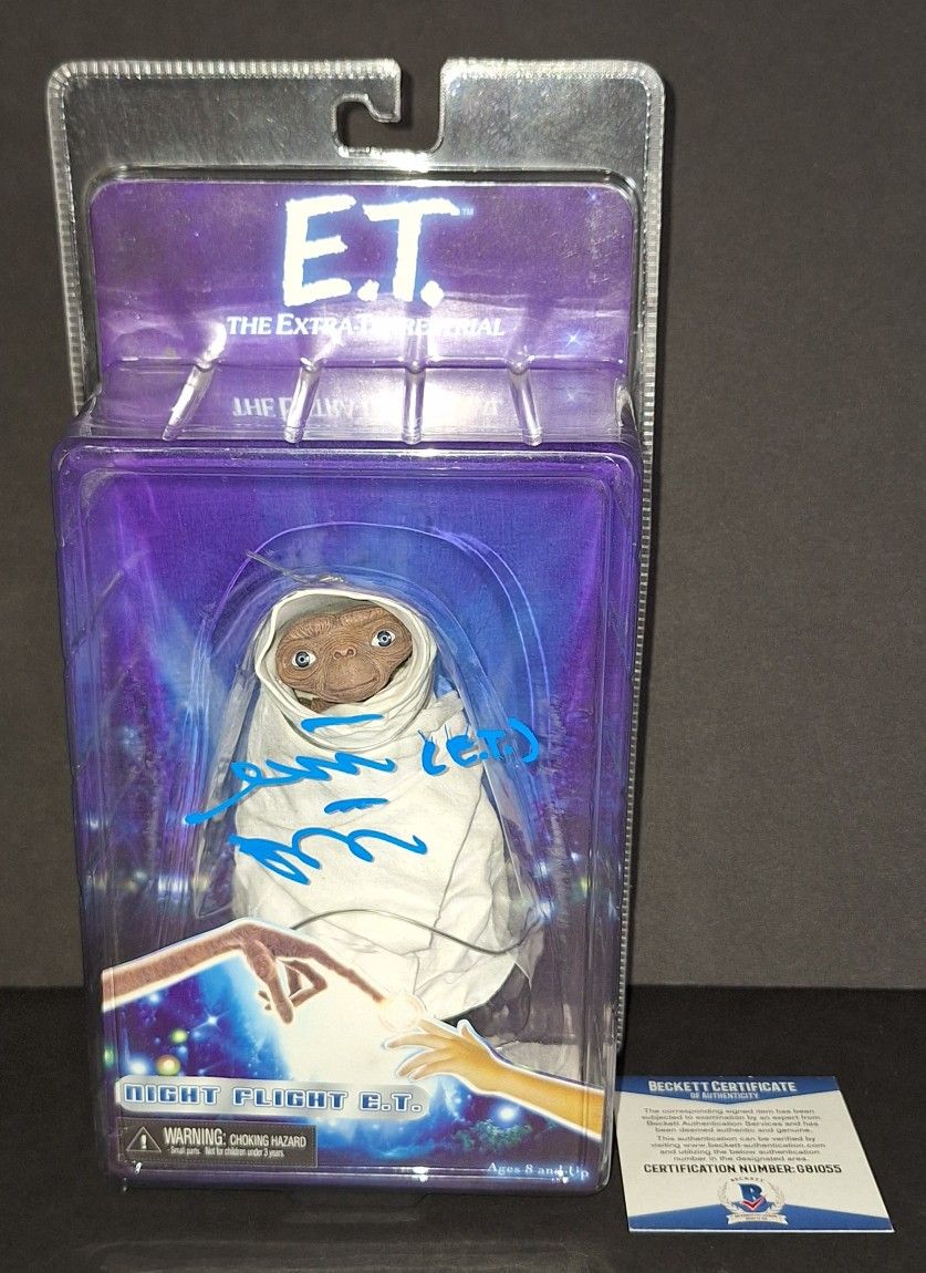 🔥 Matthew De Meritt autographed action figure Beckett COA 🔥