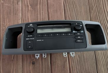 Stereo From Toyota Corolla 2003