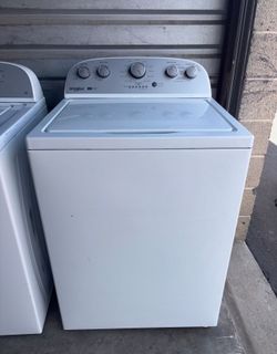 White Whirlpool Washer