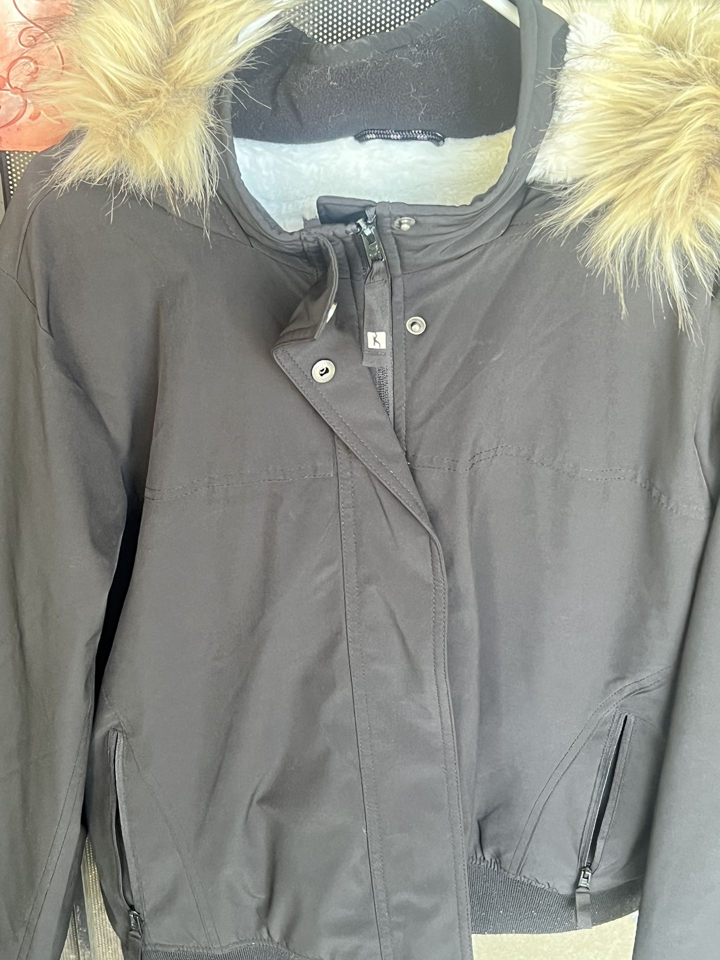 Woman’s Hollister Black Jacket $20Size 2X