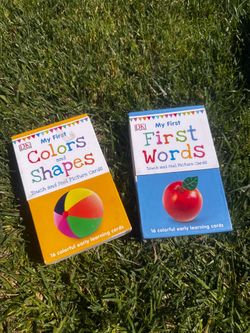 Toddler flash cards! Color and shapes! Selling together!