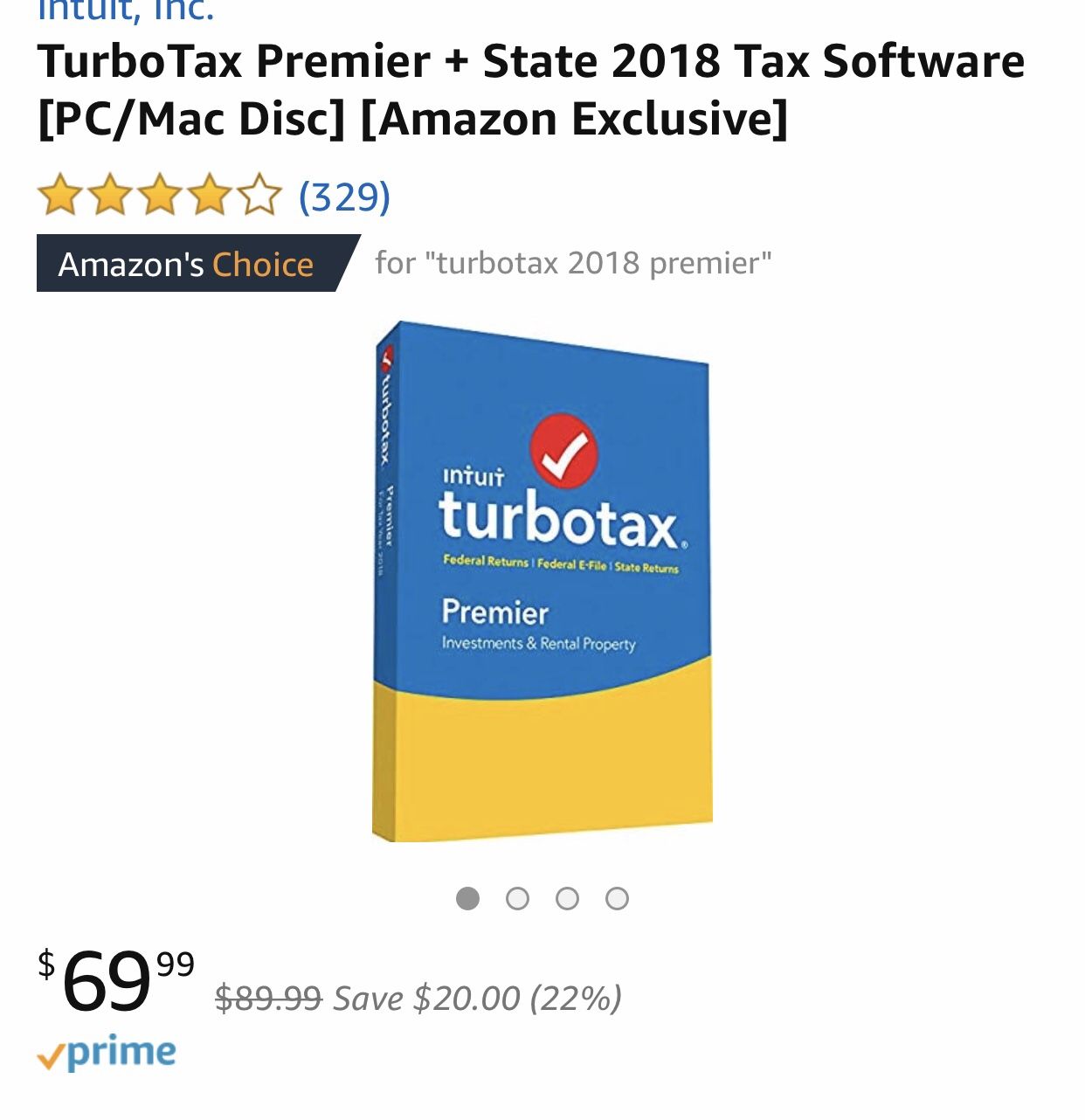 2018 turbo tax premier