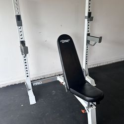Bench/squat rack