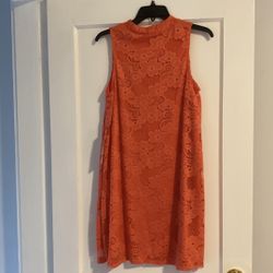 NWT Tiana B.Coral Floral Mock neck A line dress