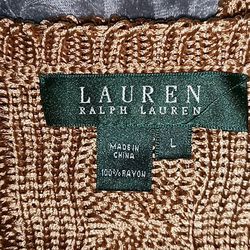 Ralph Lauren v neck sweater