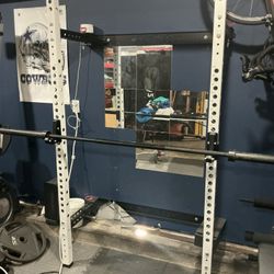 Wall Mounted Squat Rack, 