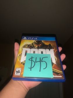 PlayStation 4 & 5 video game ps4 ps5 doom shooter