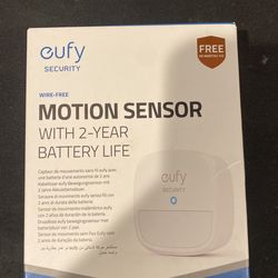 EUFY motion sensor Wire Free