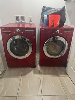 LG Front Load Washer and Dryer Set