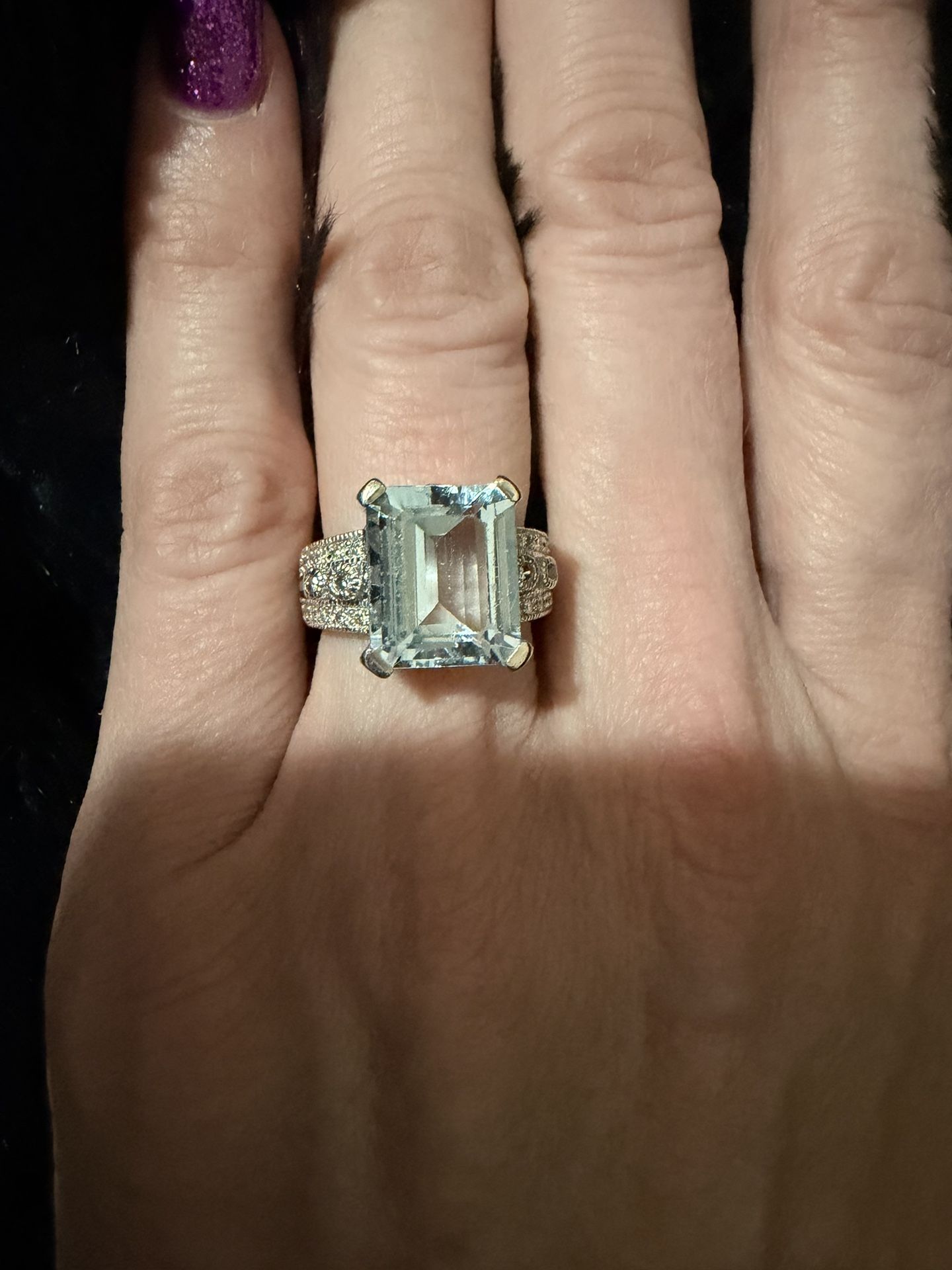 Aquamarine Ring 4.5 Carats
