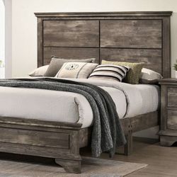 Rustic Eastern King Bed Frame Brand New In Box