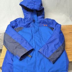Really Nice Boys Coat Under Armour Kids Versa Blue Westward Hooded 3-in-1 Jacket Size small