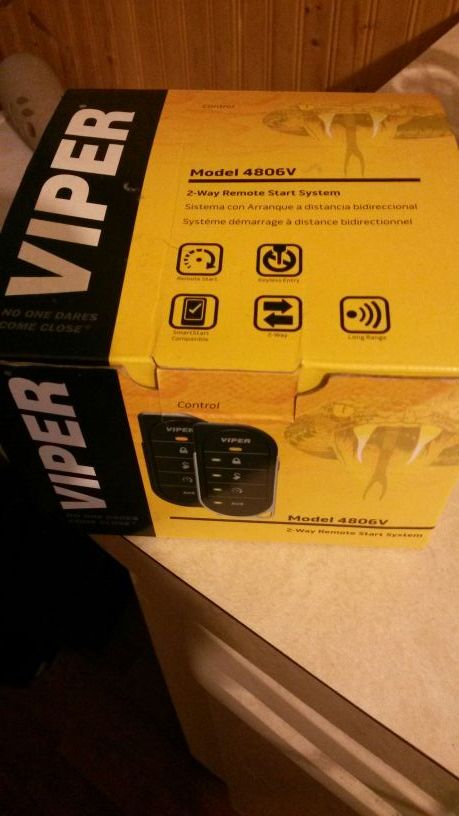 Viper 2 way remote start system