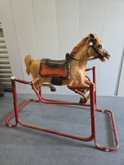 Vintage Wonder Horse Spring Ride-On Toy