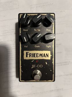 Friedman BE-OD Pedal