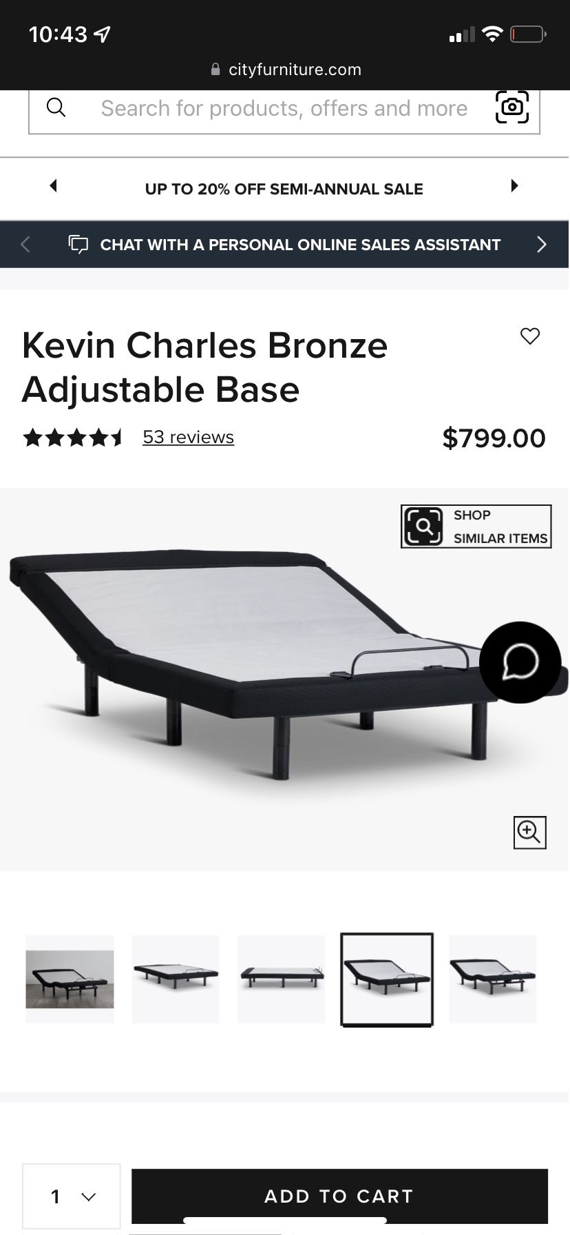 Adjustable Bed Base, Electronic Bed, Hospital Elevated Bed Frame