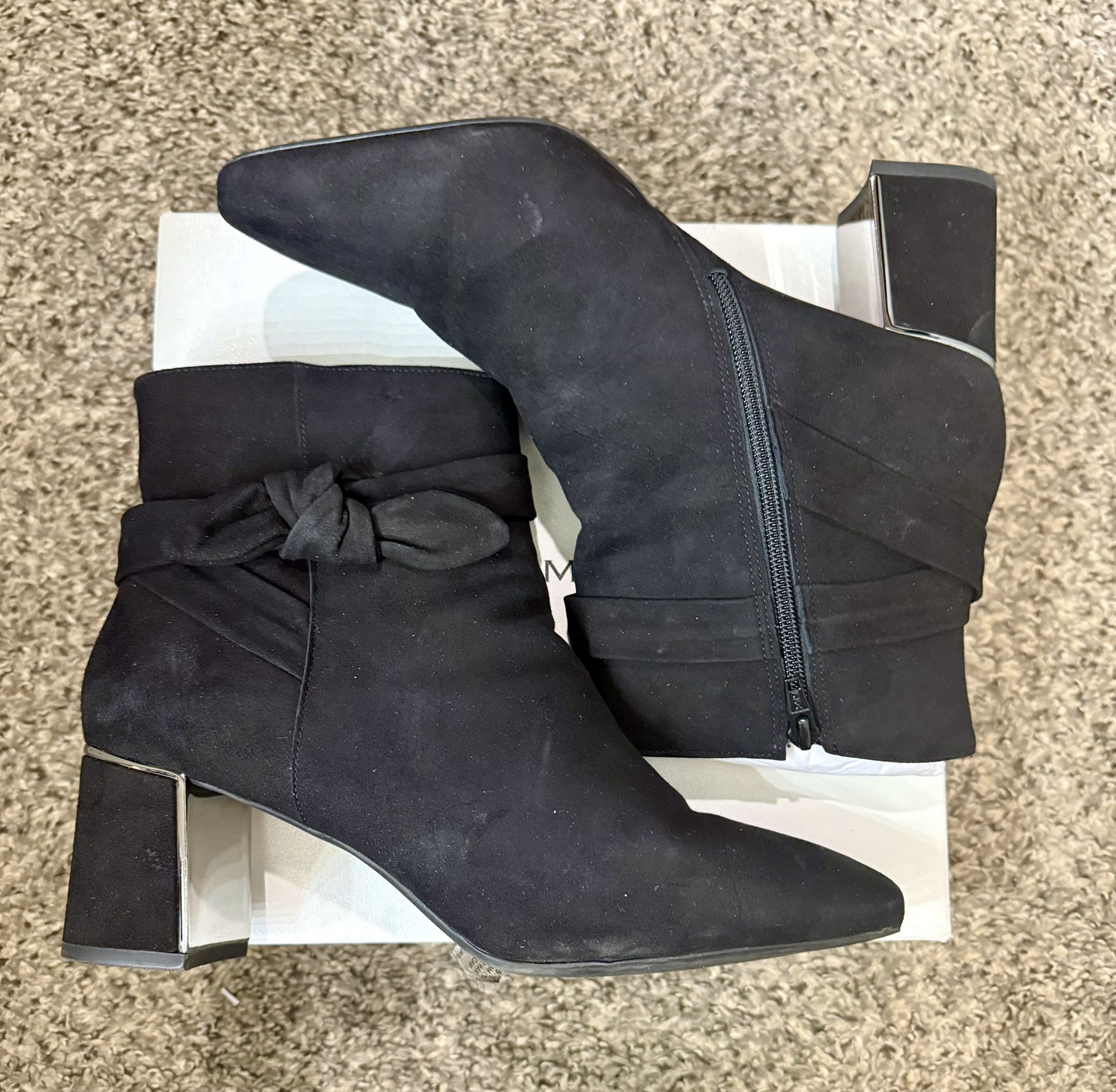 Black Suede Boots