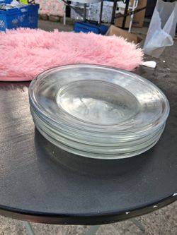 Glass plates — set of 6