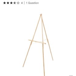 Display Easel - Light Wood